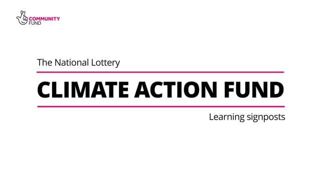 Climate Action Fund - Learning Signposts