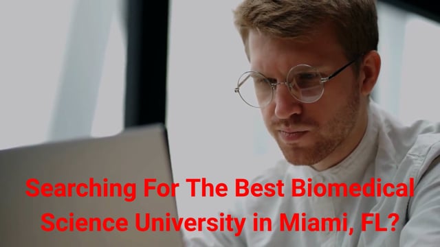 ⁣Larkin Biomedical Science University in Miami, FL