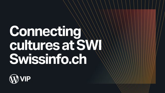 Thumbnail for: Connecting cultures at SWI Swissinfo.ch