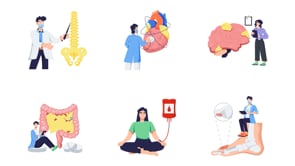 Animated Medical Illustrations, a Healthcare Illustration by Prosymbols (Thumbnail 11 of 11)