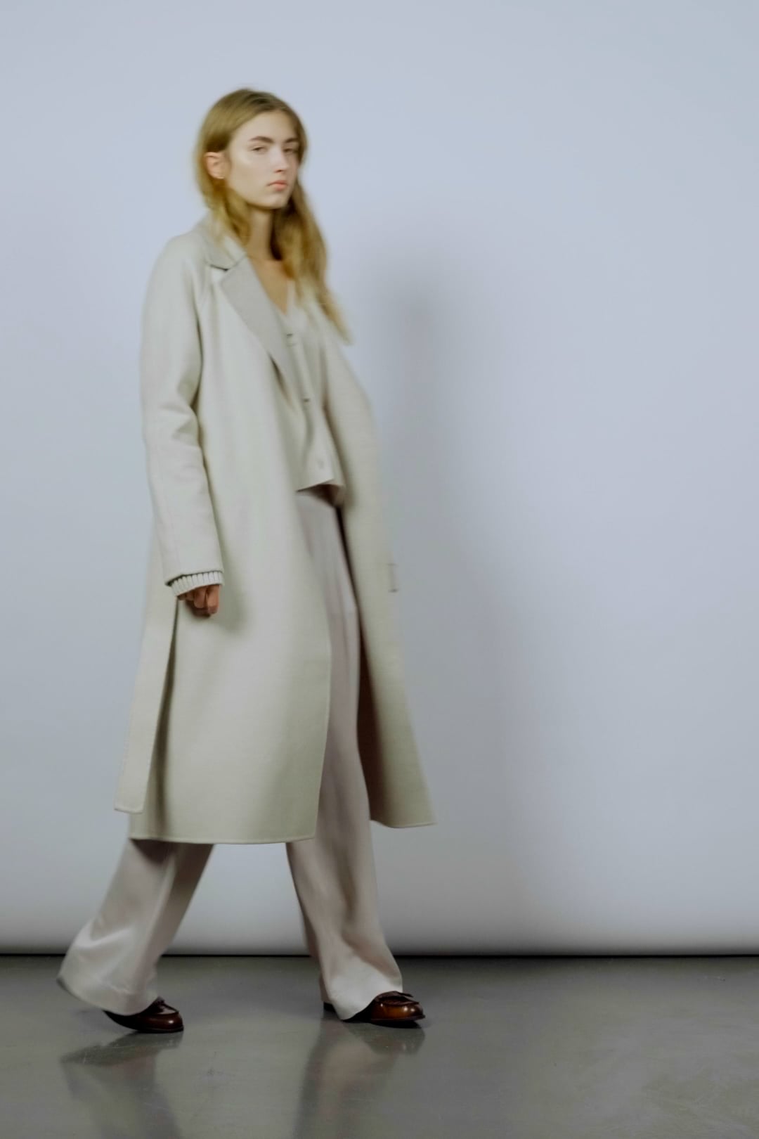 Coat - light stone taupe