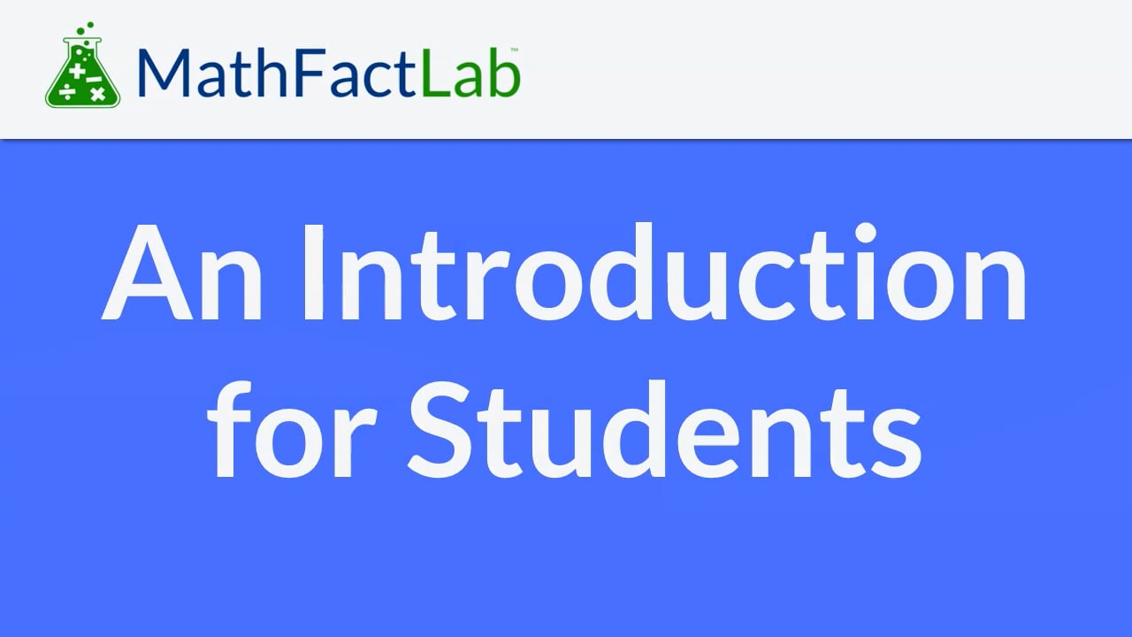 Student Introduction to MathFactLab Part I | Videos & Movies on Vimeo