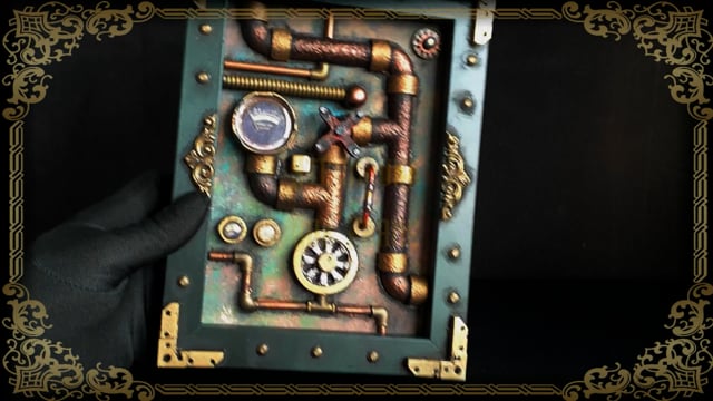 Steampunk Box Frame 0231R0002