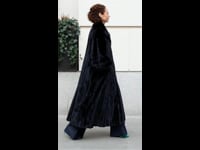 CAROLINE RECONDITIONED VINTAGE MINK LONG COAT