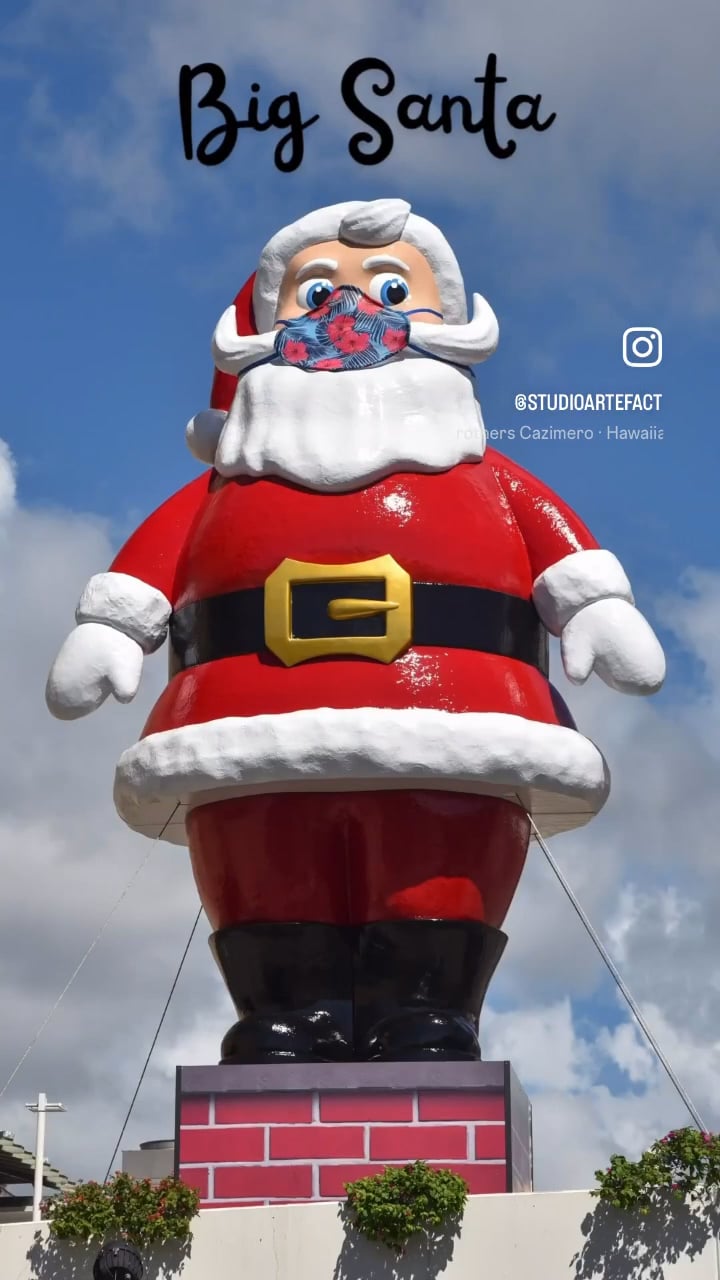 The Making of BIG SANTA by Studio Artefact - Ala Moana Center, Honolulu