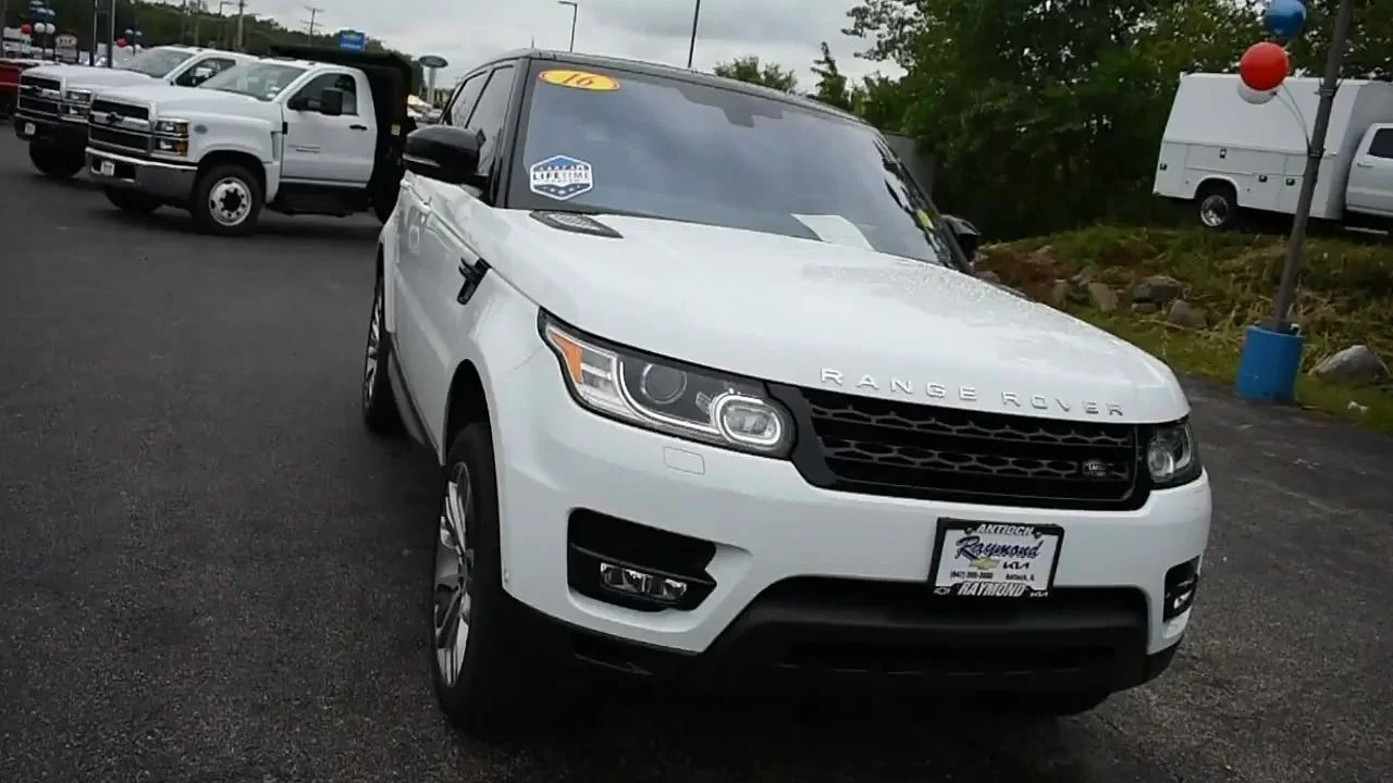 USED 2016 LAND ROVER RANGE ROVER SPORT 5.0L V8 SUPERCHARGED at Raymond ...