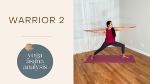 Warrior 2 Yoga Asana Analysis