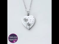 Dandelion Keepsake Memorial Necklace