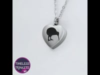 Kiwi Keepsake Memorial Necklace