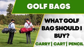 How to choose the right golf bag for you
