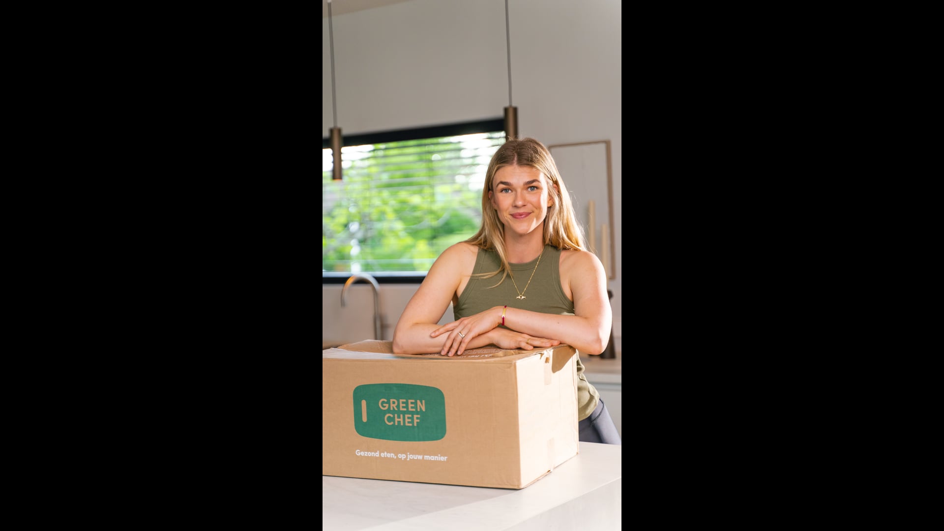 Green Chef advertentie Tess Wester