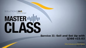 Service II: Sell and Setup
