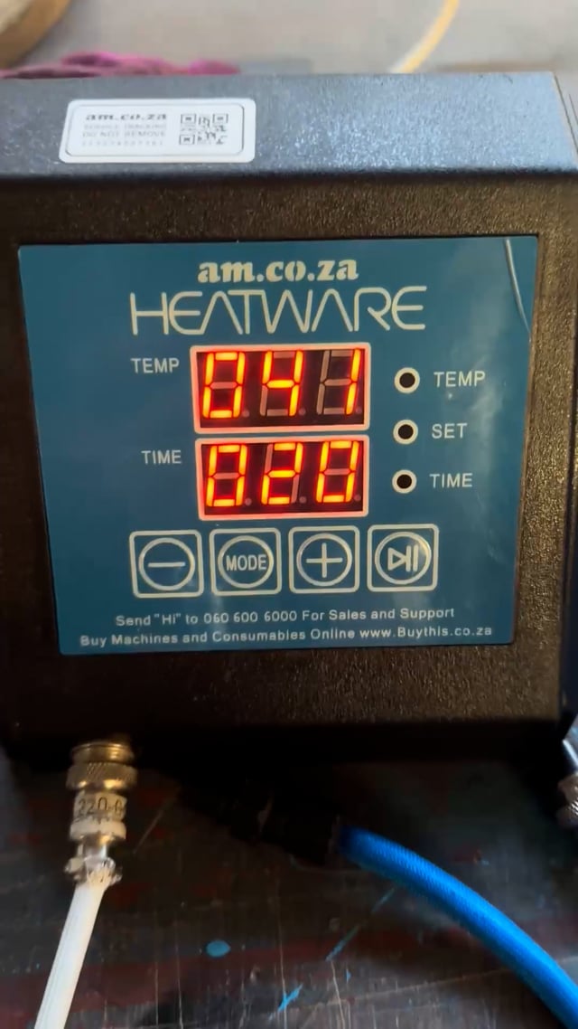 Basic Function of H-CONTROL Heat Press Controller and Switch Between Fahrenheit and Celsius