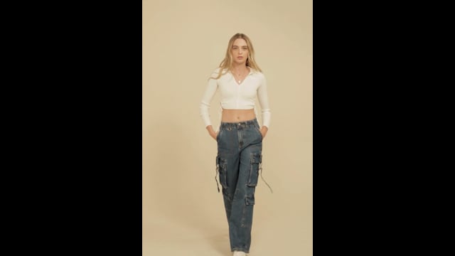 TRICOT JORDANA CROPPED                                                                               OFF WHITE
