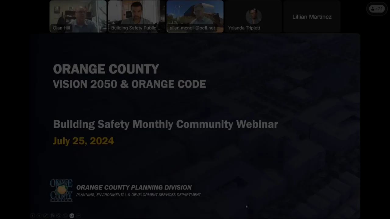 Orange Code Vision 2050 Presentation