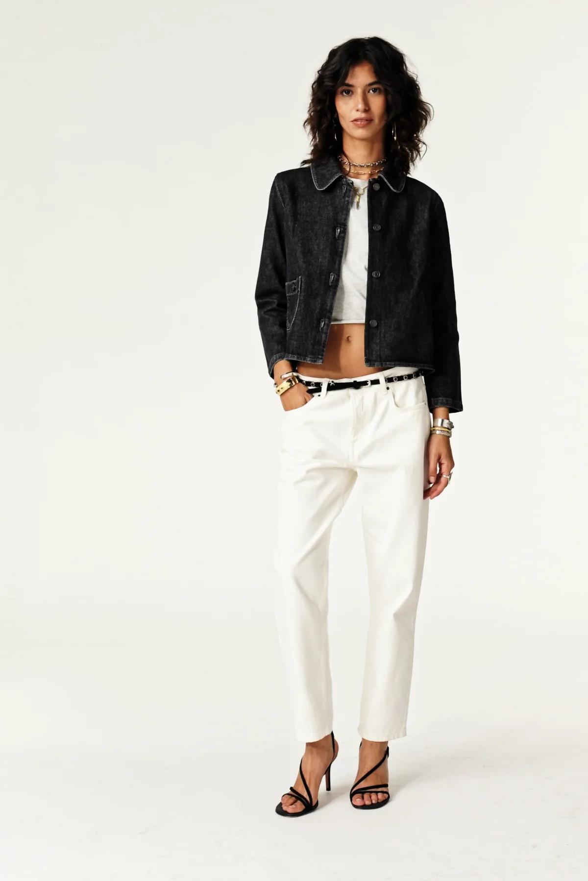 Short Jacket Miny Black // ba&sh US