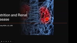 Nutrition and Renal Disease