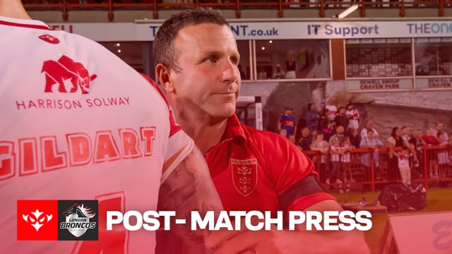 POST-MATCH PRESS: Willie Peters discusses London win, Mikey Lewis and more