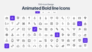Bold Lines Animations, a Solid Icon by Vectors Market (Thumbnail 5 of 5)