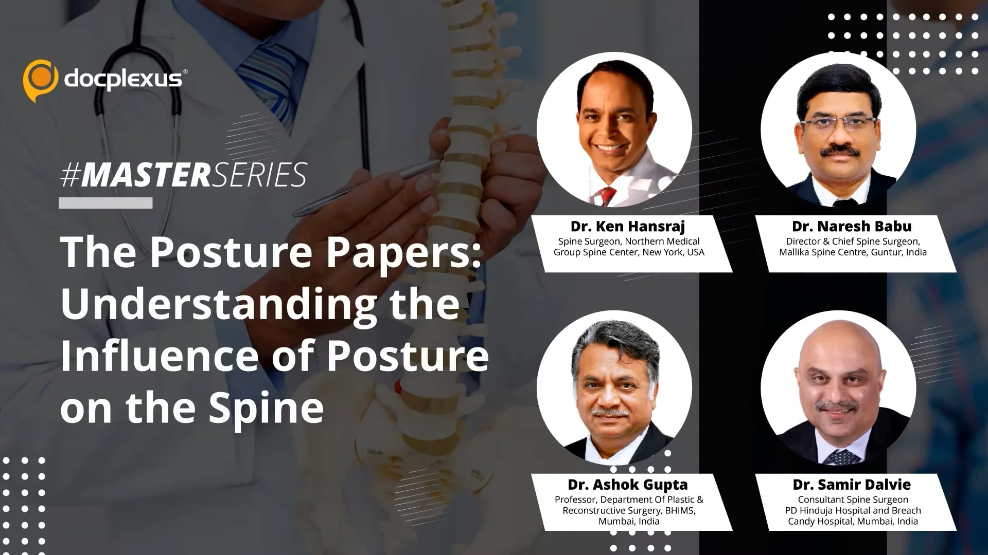 The Posture Papers: Understanding the Influence of Posture on the Spine