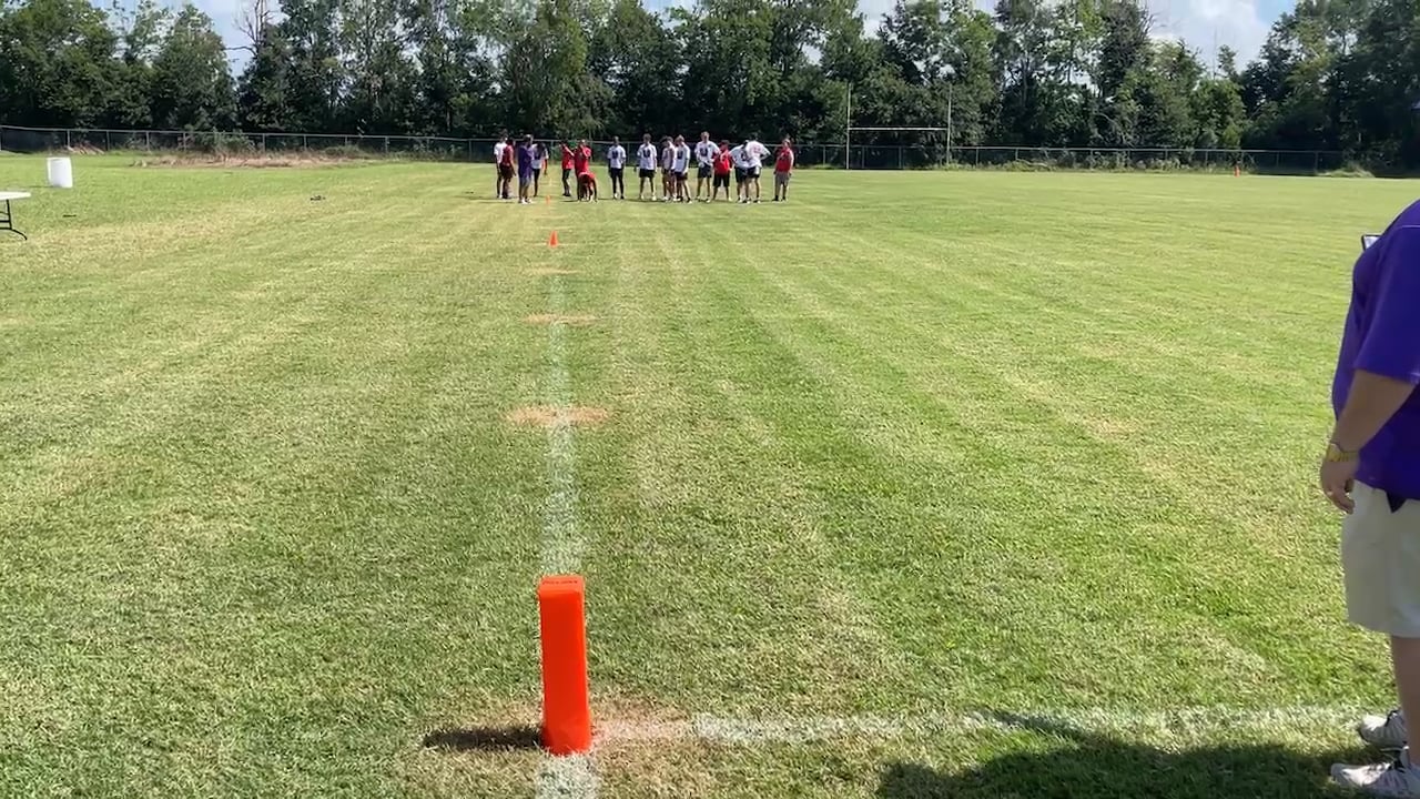 Watch jacob miranda's 40 Yard Dash: 4.86 seconds