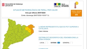 Activat el PROCICAT per onada de calor intensa