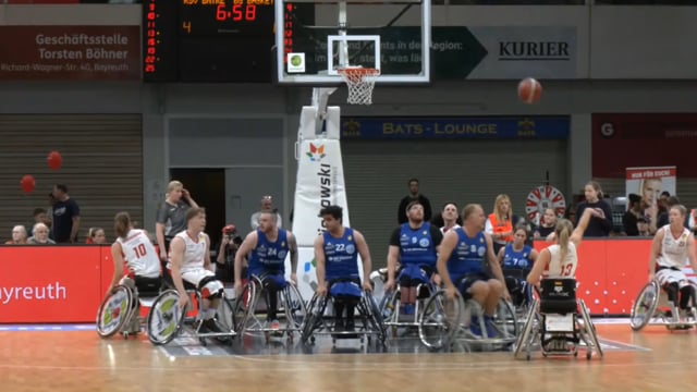 Rollstuhlbasketball: Der Korb hängt auch auf 3,05 Meter