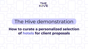 The Hive Demo – Curating Hotels