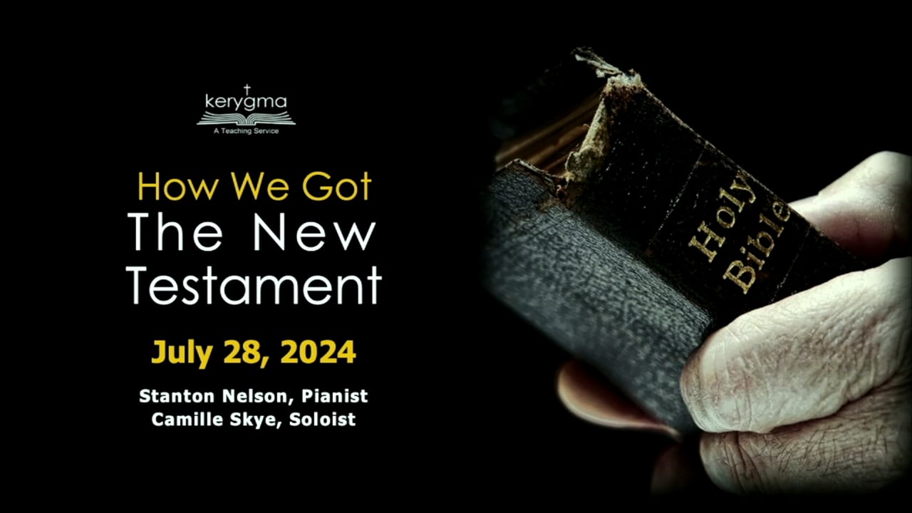 The Bible: What You Need to Know - How We Got the New Testament