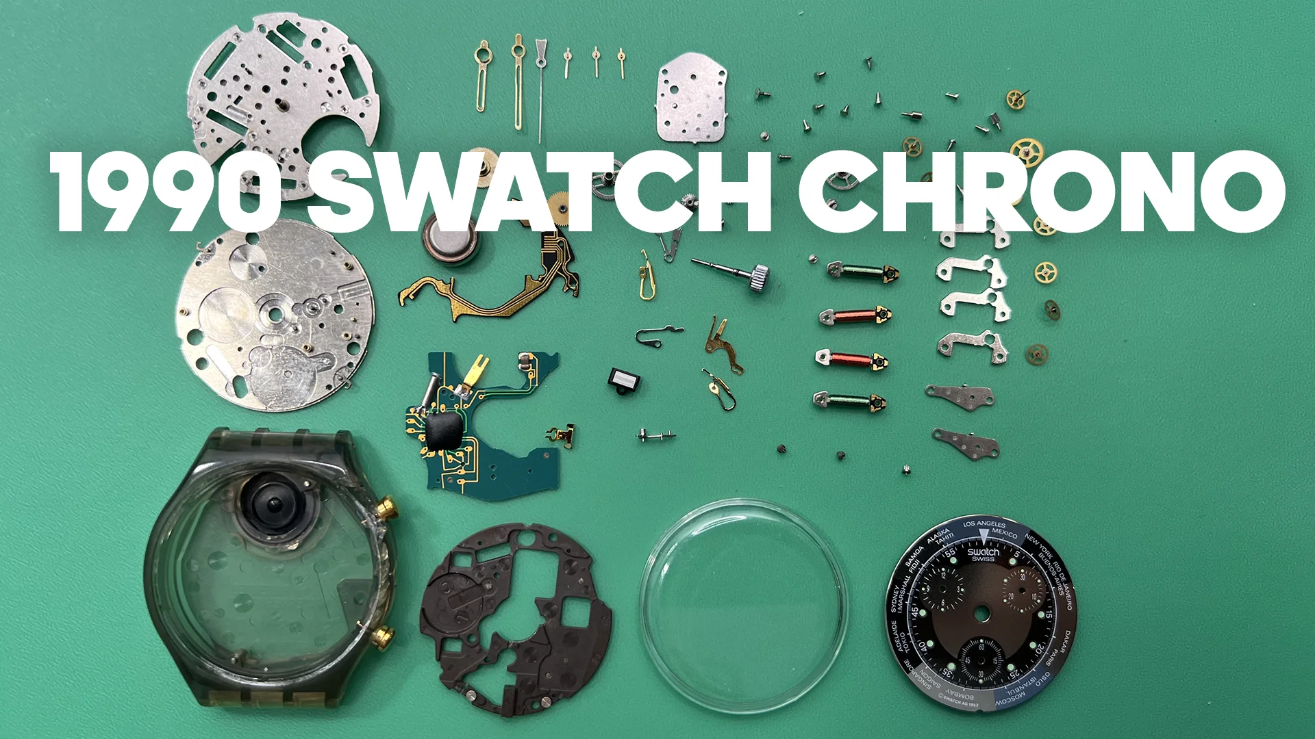 imakewatches 1990 Swatch Chrono