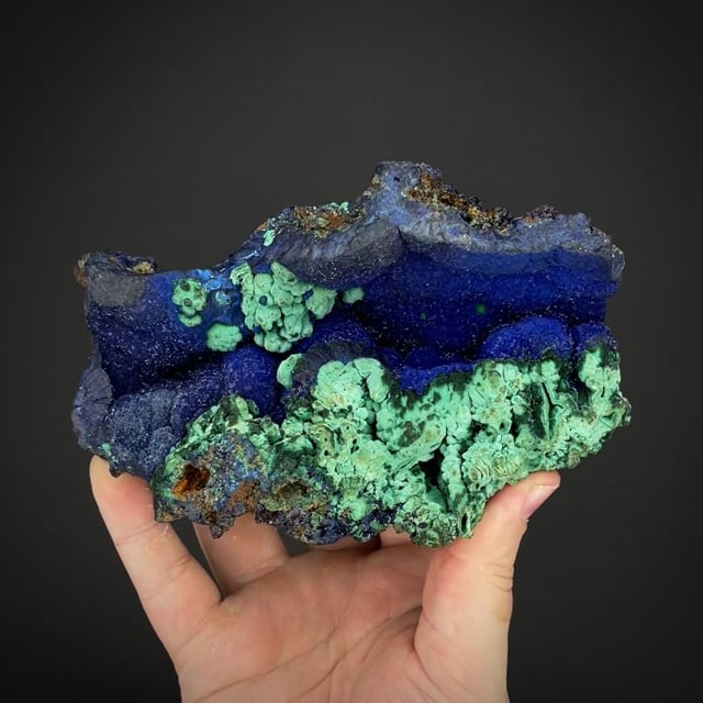 Azurite and Malachite