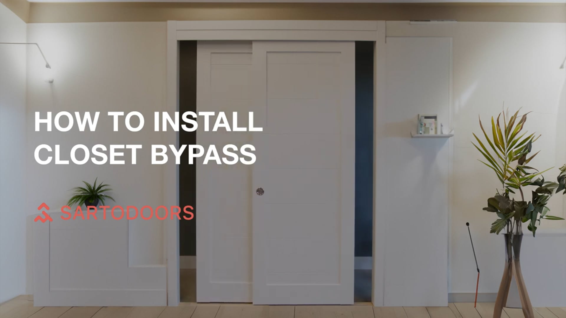 Sliding Bypass Doors 72 x 80, Planum 0020 Black, Rails
