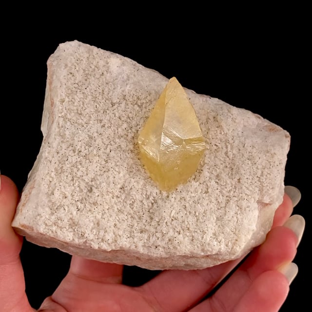 Calcite on Baryte