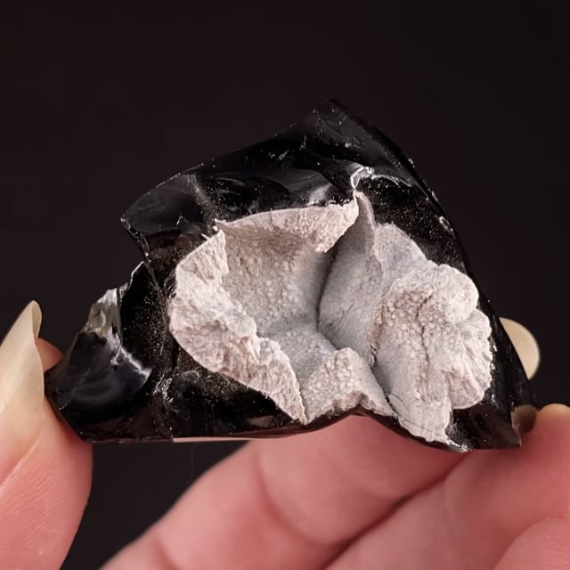 Cristobalite in/on Obsidian