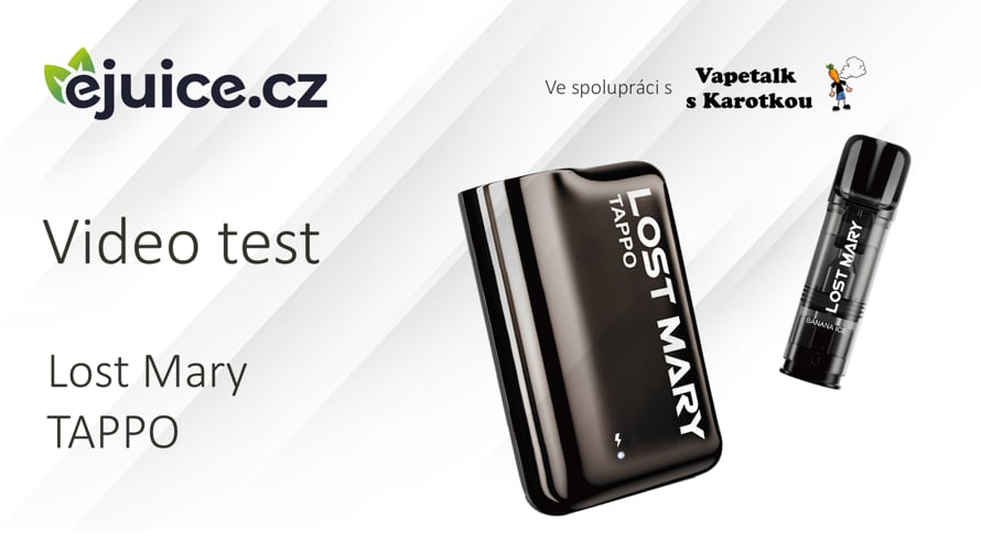 Lost Mary TAPPO - video test (CZ)