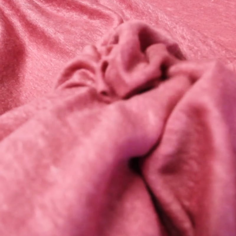 Vidéo: Jersey 100% lin - Rose cerise Vidéo: Jersey 100% lin - Rose cerise
