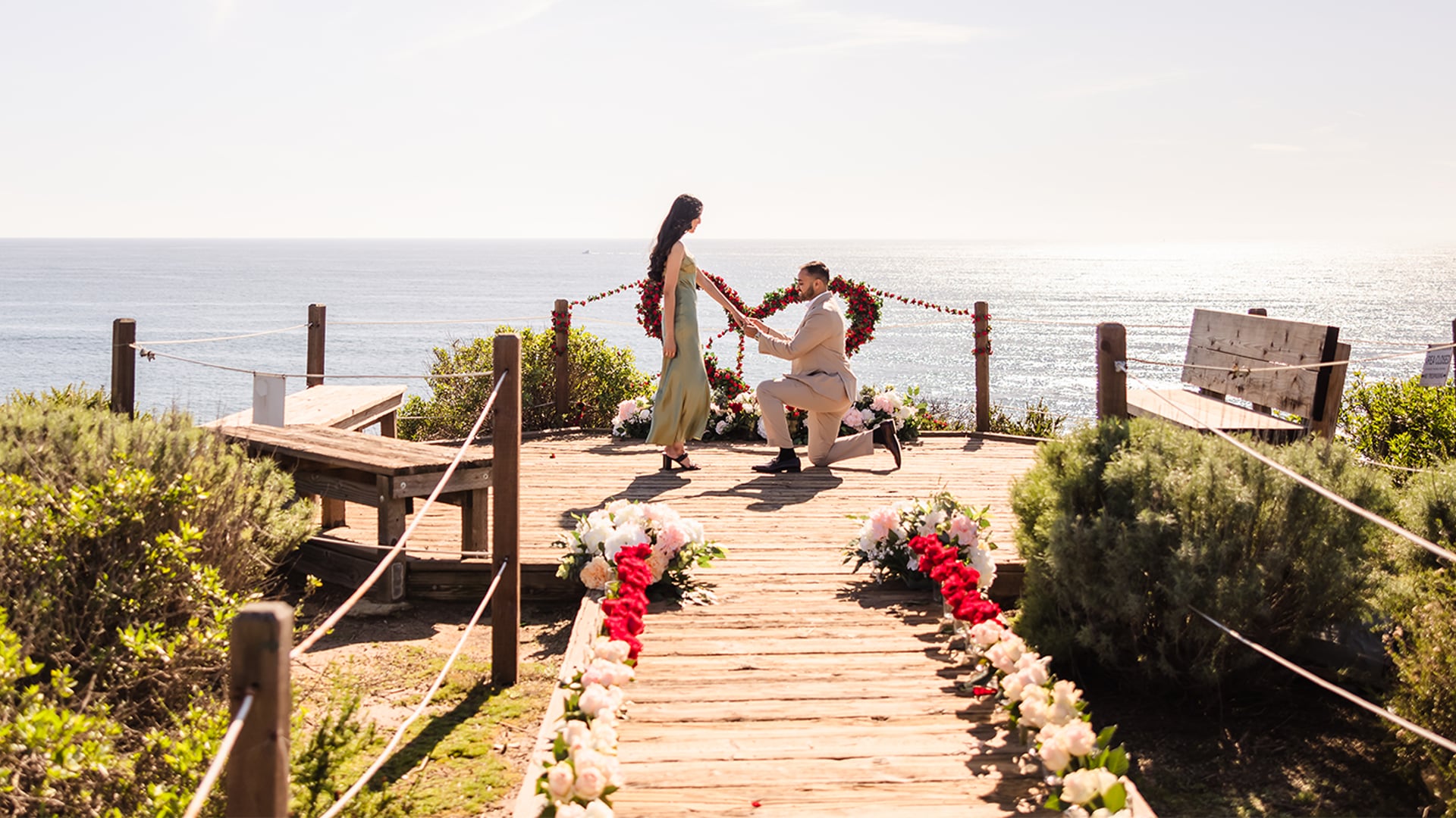 Jeni & Mayur Proposal | Pelican Point, Newport Beach CA