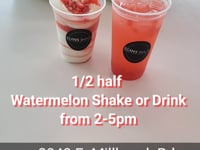 Sean's Shack 1/2 off watermelon drink - BestDealsOfNC.com