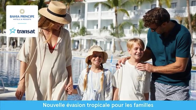 PUBLI-VIDÉO : Le Bahia Principe Luxury Esmeralda, nouvelle évasion tropicale pour les familles