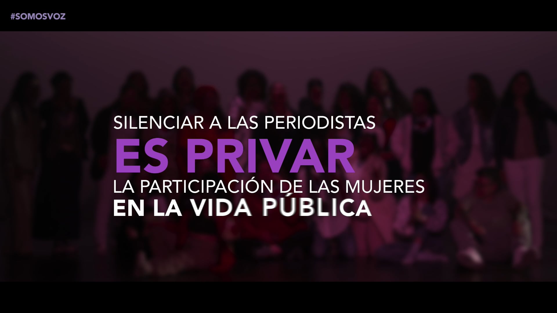8. Silenciar a las periodistas es privar la participación de las mujeres