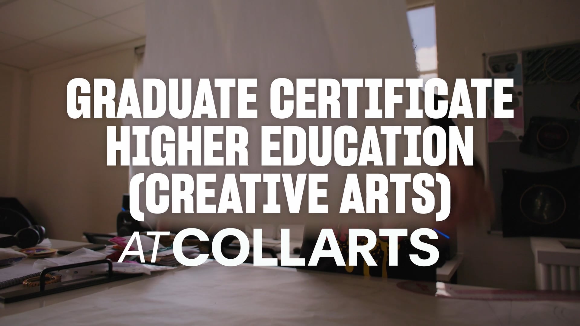 Graduate Certificate in Higher Education | Collarts
