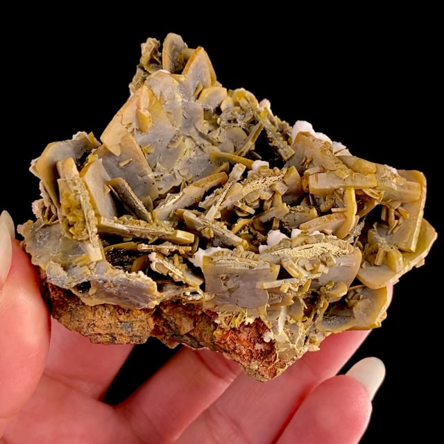 Wulfenite (classic material)