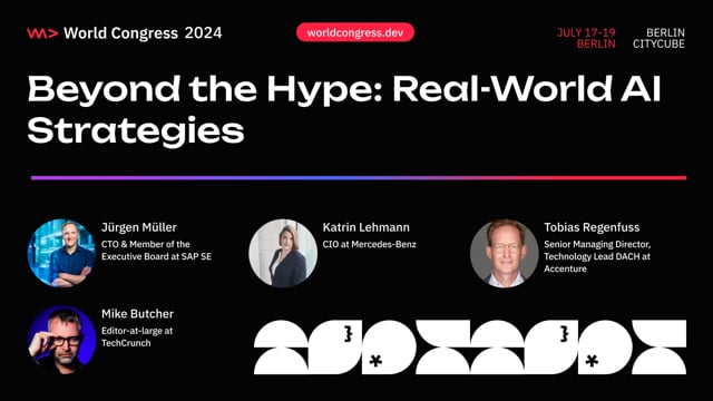 WWC24 - Beyond the Hype: Real-World AI Strategies Panel