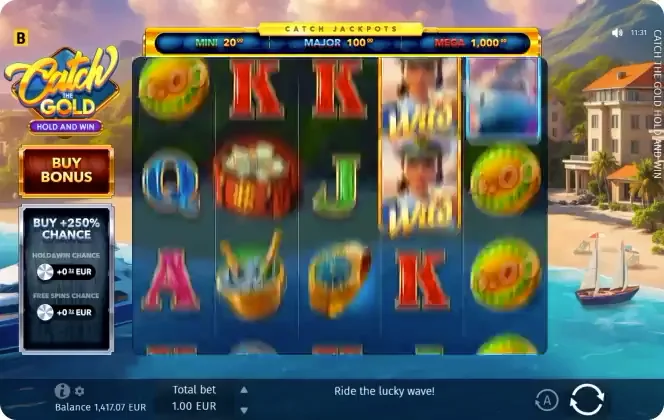 Catch the Gold Bingo slot