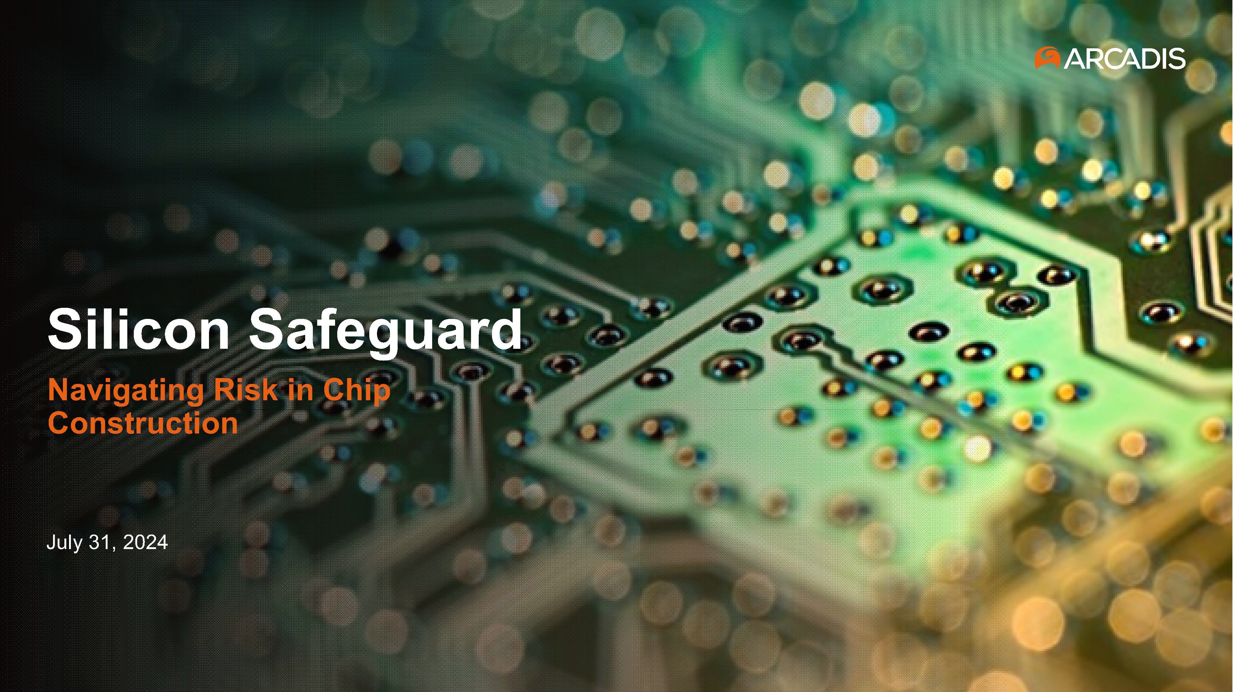 Technical Advisory - Silicon Safeguard - Navigating Risk in Chip ...