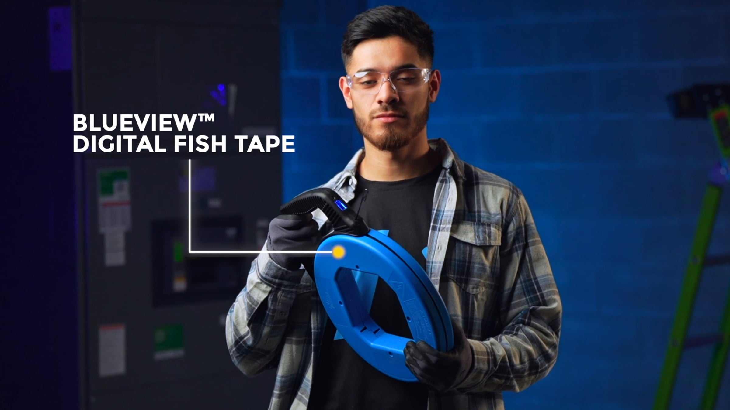 IDEAL Electrical BlueView Blued-Steel Digital Fish Tape | Videos ...