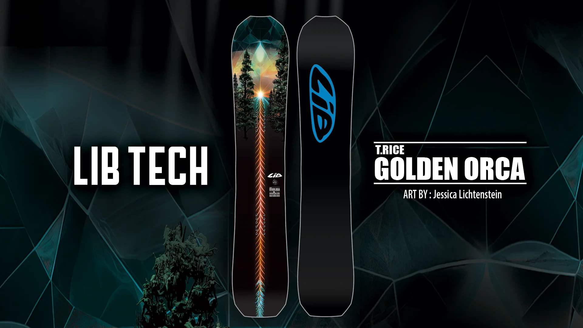 T.RICE GOLDEN ORCA | LIBTECH SNOWBOARDS 24/25 T.RICE GOLDEN ORCA | LIBTECH SNOWBOARDS 24/25