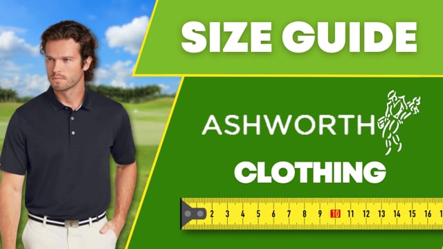 Ashworth clothing size guide