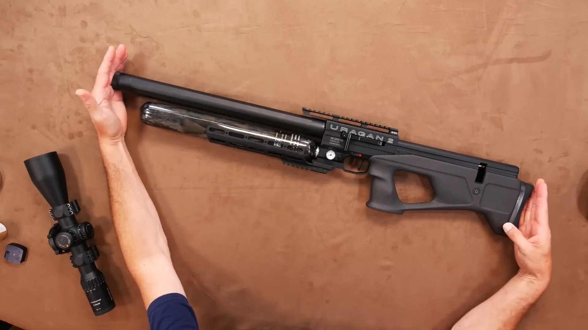 トイガン agag Comprar online Carabina PCP AGN Technology Uragan 2 700 Laminado