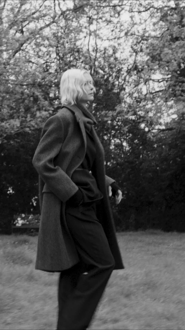 MHL ウール100% メルトン カバーオールジャケット MHL.（マーガレットハウエル）ウール100%メルトン・カバーオール